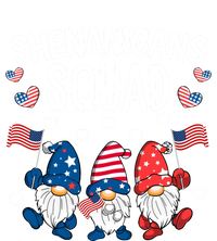 Shenanigans Squad 4th Of July Gnome Patriotic Funny Gift Tall Long Sleeve T-Shirt