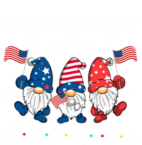 Shenanigans With My Gnomies 4th Of July Cute Gnome Patriotic Funny Gift USA-Made Snowflake Beanie