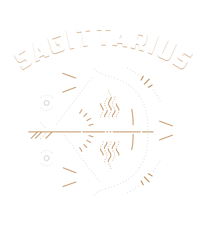 Sagittarius Idealistic And Generous Horoscope Funny Sign Gift T-Shirt