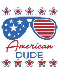 American Dude Great Gift 4th Of July Sunglasses Funny Gift Stripe Pom Pom Beanie