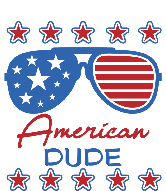 American Dude Great Gift 4th Of July Sunglasses Funny Gift Stripe Pom Pom Beanie