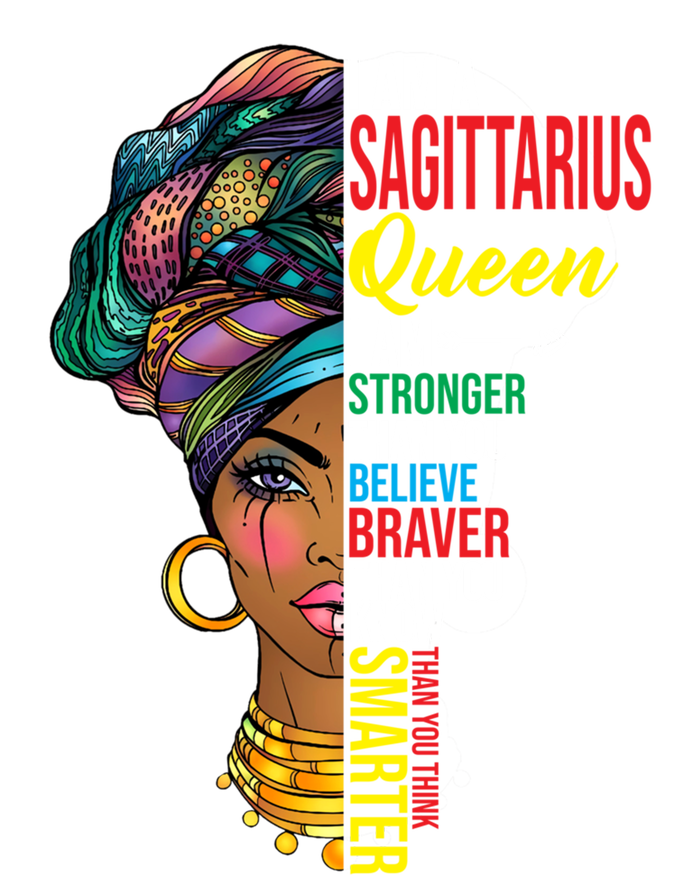 Sagittarius Queen I Am Stronger Birthday For Sagittarius Funny Gift Ceramic Bell Ornament