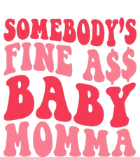 Somebody's Fine As Baby Momma Funny Mom Mama Saying Retro Kids Long Sleeve Shirt