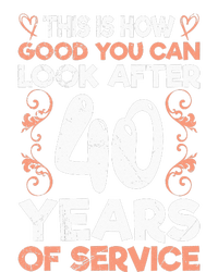 40 years of service 40 years of work anniversary T-Shirt