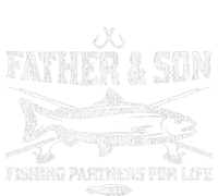 Vintage Partner For Life Father Son Dad Matching Fishing Toddler Zip Fleece Hoodie