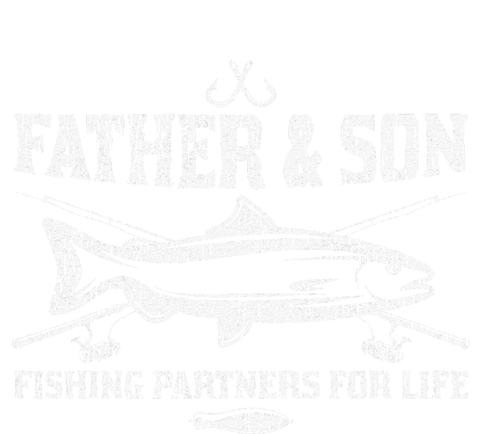 Vintage Partner For Life Father Son Dad Matching Fishing Toddler Zip Fleece Hoodie