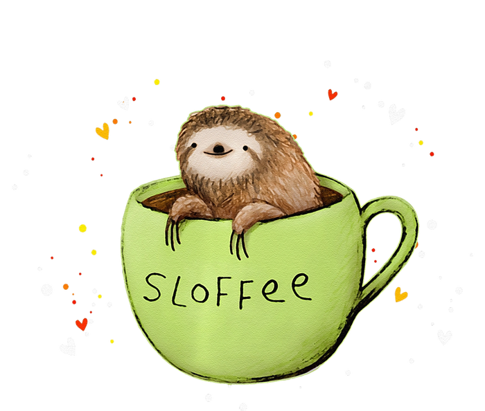 Sloffee Coffee Sloth Funny Sloth Coffee Lover Gift Impact Tech Backpack