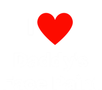 I Love Daddys Face Paint Gift Sweatshirt Cinch Pack Bag