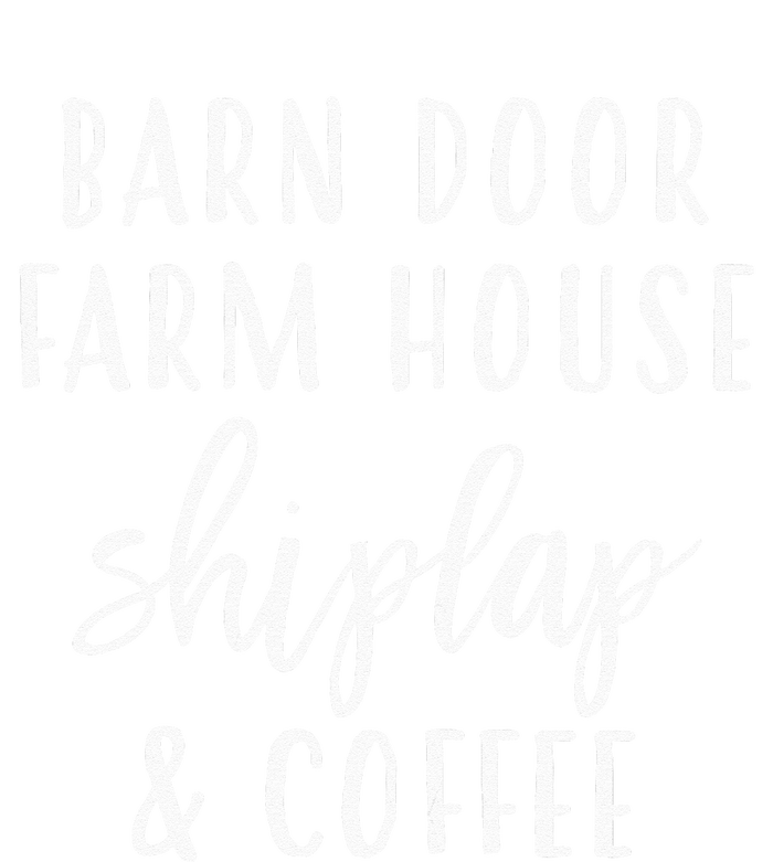 Womens Barn Door Farmhouse Shiplap & Coffee T-Shirt