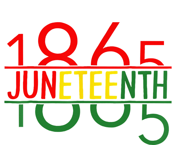 Emancipation Day Is Great With 1865 Juneteenth Flag Apparel Premium T-Shirt