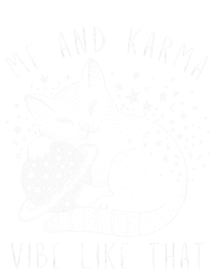 Me And Karma Vibe Like That Cat Lover Baby Bodysuit