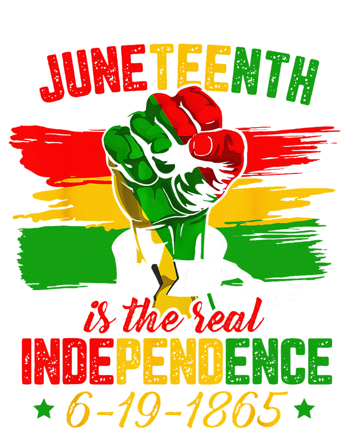 Juneteenth Is The Real Independence Day 1865 Freedom Pride Youth Performance Sprint T-Shirt