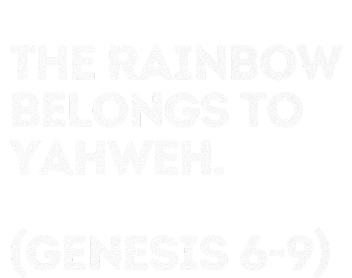 The Rainbow Belongs To Yahweh! Kids Hoodie