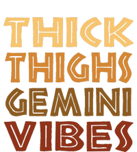 Thick Thighs Gemini Vibes Melanin Black  Afro Pride Full Zip Hoodie