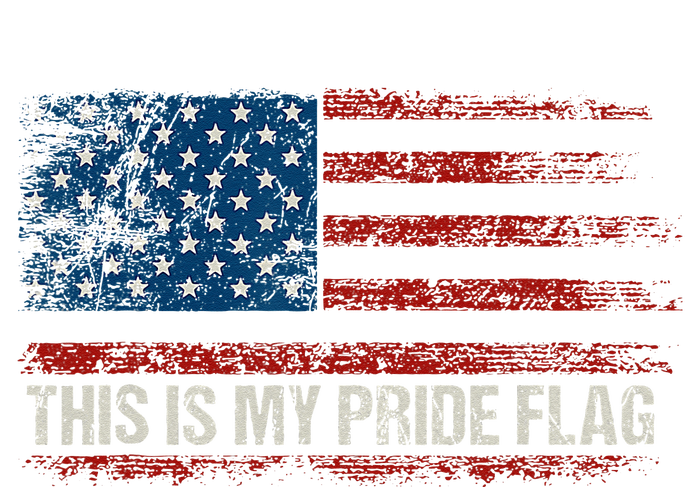 This Is My Pride Flag USA American 4th Of July Vintage T-Shirt