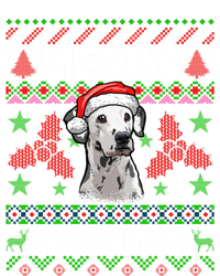 Merry Woofmas Ugly Sweater Christmas Dalmatian Lover Gift Long Sleeve Shirt