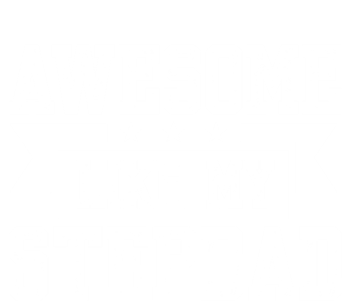 Awesome Like My Stepdad Bonus Dad Cute Gift Full-Length Apron With Pockets