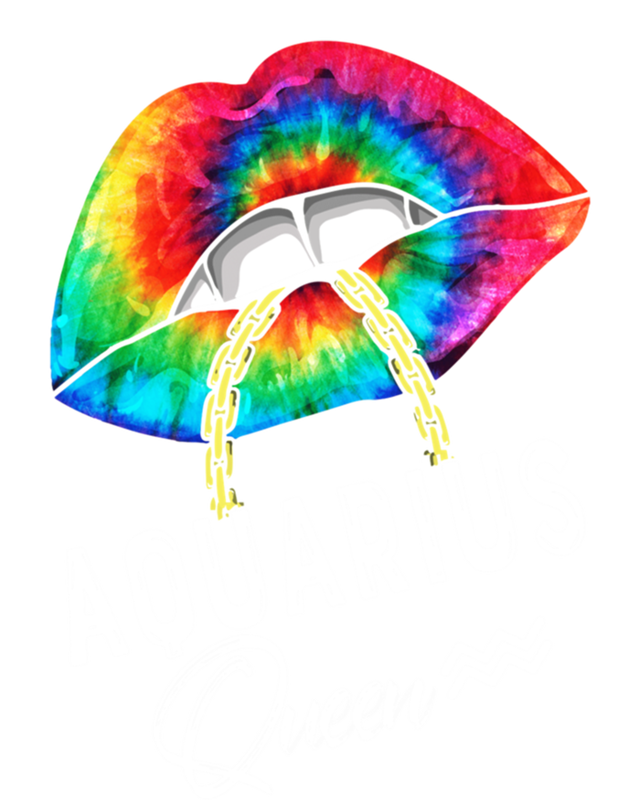 Tie Dye Aquarius Queen Lips Classic Gift T-Shirt