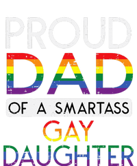 Proud Dad Of A Gay Daughter Straight Ally LGBTQ Pride Month T-Shirt