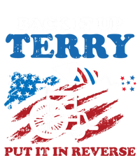 Back Up Terry Put It In Reverse 4th Of July Funny Patriotic Gift Women's Tri-Blend 3/4-Sleeve Raglan Shirt