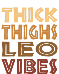 Thick Thighs Leo Vibes Melanin Black Women Horoscope Sweatshirt Cinch Pack Bag