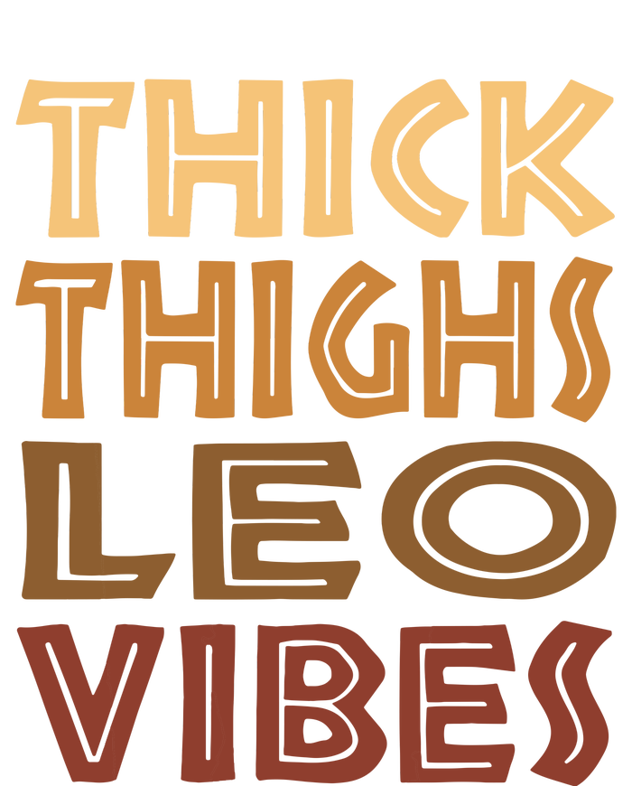 Thick Thighs Leo Vibes Melanin Black Women Horoscope Sweatshirt Cinch Pack Bag