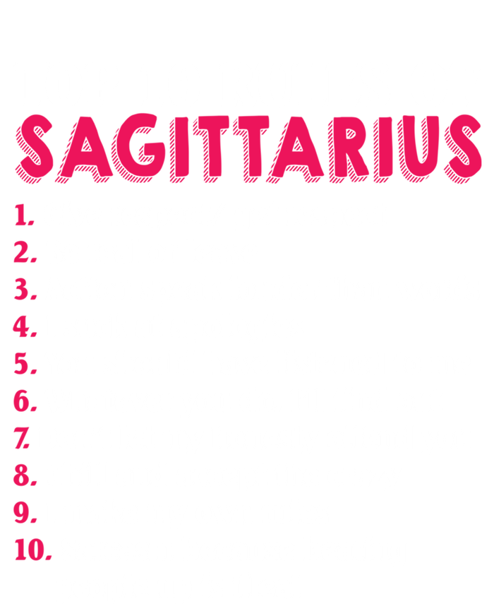 Top 10 Rules Of Sagittarius Zodiac Sign Gift T-Shirt