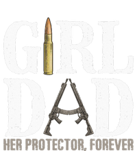 Girl Dad Her Protector Forever Funny Father Of Sustainable Beanie