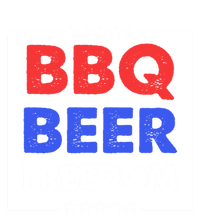 Bbq Beer Freedom Gift Bbq Beer Freedom Great Gift Tie-Dye T-Shirt