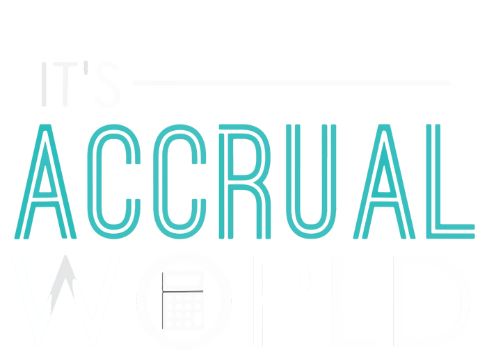 Its Accrual World Funny Accounting Accountant CPA Hoodie