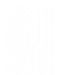 Beer Bacon Guns And Freedom / Usa Bbq American Flag Ing Funny Gift Ladies Long Sleeve Shirt