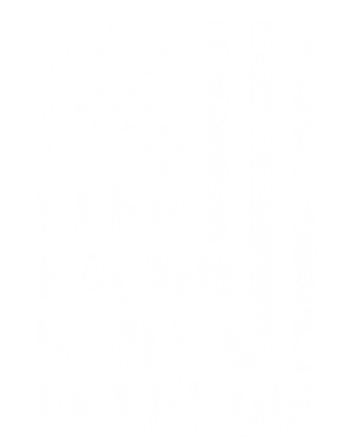 Beer Bacon Guns And Freedom / Usa Bbq American Flag Ing Funny Gift Ladies Long Sleeve Shirt