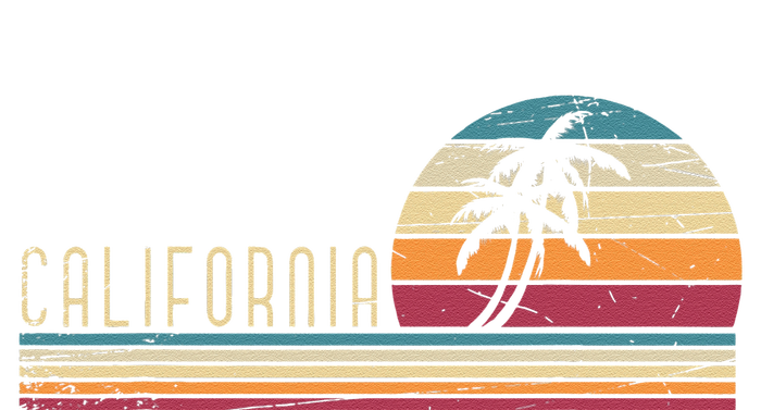 Cali Summer Vacation CA Palm Trees USA Retro California T-Shirt