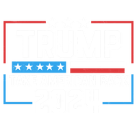 Trump Take America Back 2024 4th Of July America Flag Retro Meaningful Gift Toddler T-Shirt