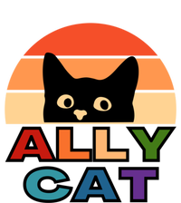 Ally Cat Lgbtqia2s+ Gift T-Shirt