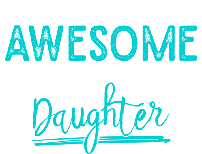 Fathers Day Funny Dad Awesome Like My Daughter Dad Joke Great Gift Ladies Essential Flowy Tank