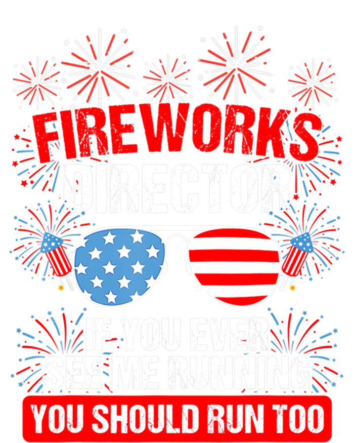 Fireworks Director You See Me Running Patriotic Funny Great Gift USA-Made Snowflake Beanie