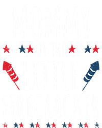 Funny 4th Of July Birthday Mommy Of The Little Firecracker Gift Premium Hoodie