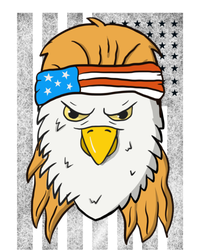 Funny Mullet Merica Bald Eagle 4th Of July American Flag Gift T-Shirt