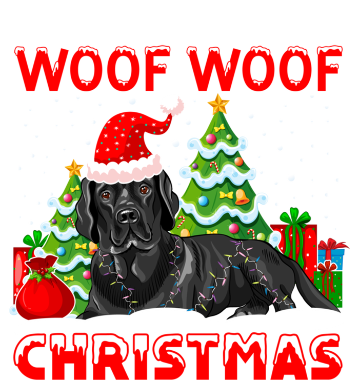 Woof Woof Christmas Cute Gift Kids Long Sleeve Shirt