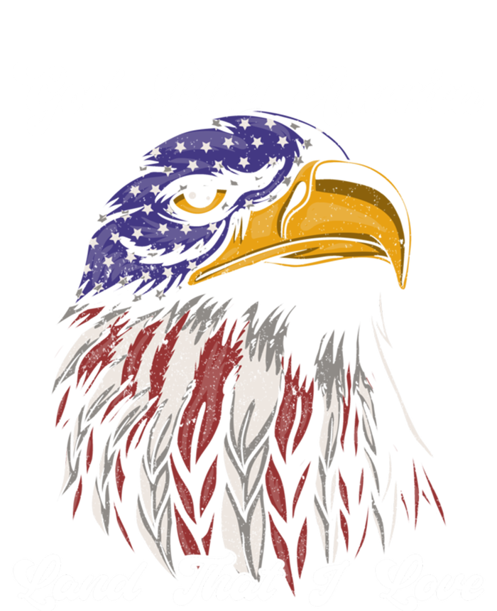 God Bless America Land That I Love Us Flag Funny 4th Of July Gift T-Shirt