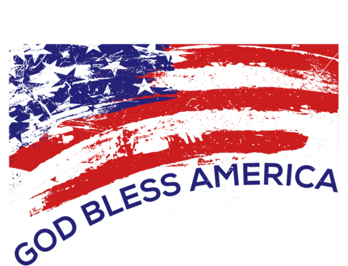 God Bless America Gifgift Usa Us Flag Pariotic T-Shirt