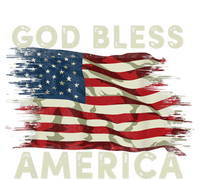 God Bless America Usa Flag 4th Of July Patriotic Gift Bumper Sticker