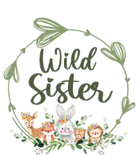 Cute Wild Sister Wreath Zoo Leopard Birthday Safari Jungle Animal Gift T-Shirt