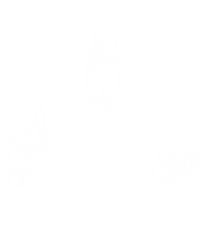 Blm Sign Language Gift Hand Graphic Hu Rights Tee Gift T-Shirt