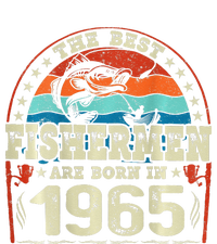 The Best Fishermen Are Born In 1965 Fishing Lovers Birthday T-Shirt