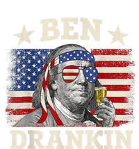 Ben Drankin Benjamin Franklin 4th Of July Funny Drinking Impact Tech Backpack