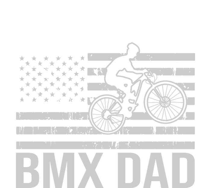 BMX Dad American Flag Gift Kids Long Sleeve Shirt