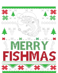 Ugly FISHING Christmas Bass Fish Apparel Merry Fishmas. T-Shirt