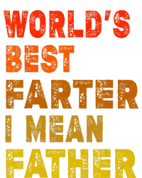 World's Best Farter I Mean Father Funny Quote Father's Day Women's Perfect Tri Tunic Long Sleeve Shirt